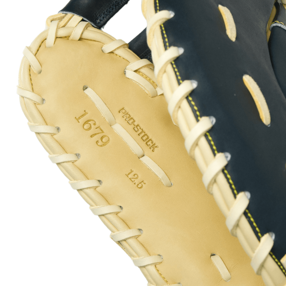 Wilson A2000 1679 LE 12.5" Baseball First Base Mitt: Blonde/Navy