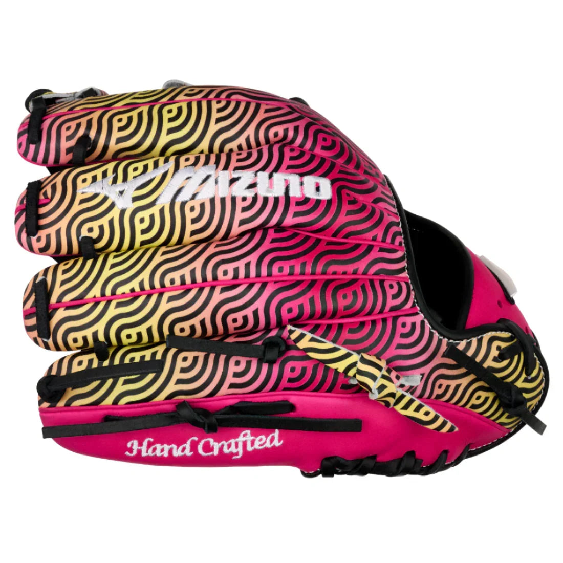 Shop Mizuno Pro Select M-Print Miami Breeze 11.5" Baseball Glove: GPS-40RMPMB at Headbanger Sports