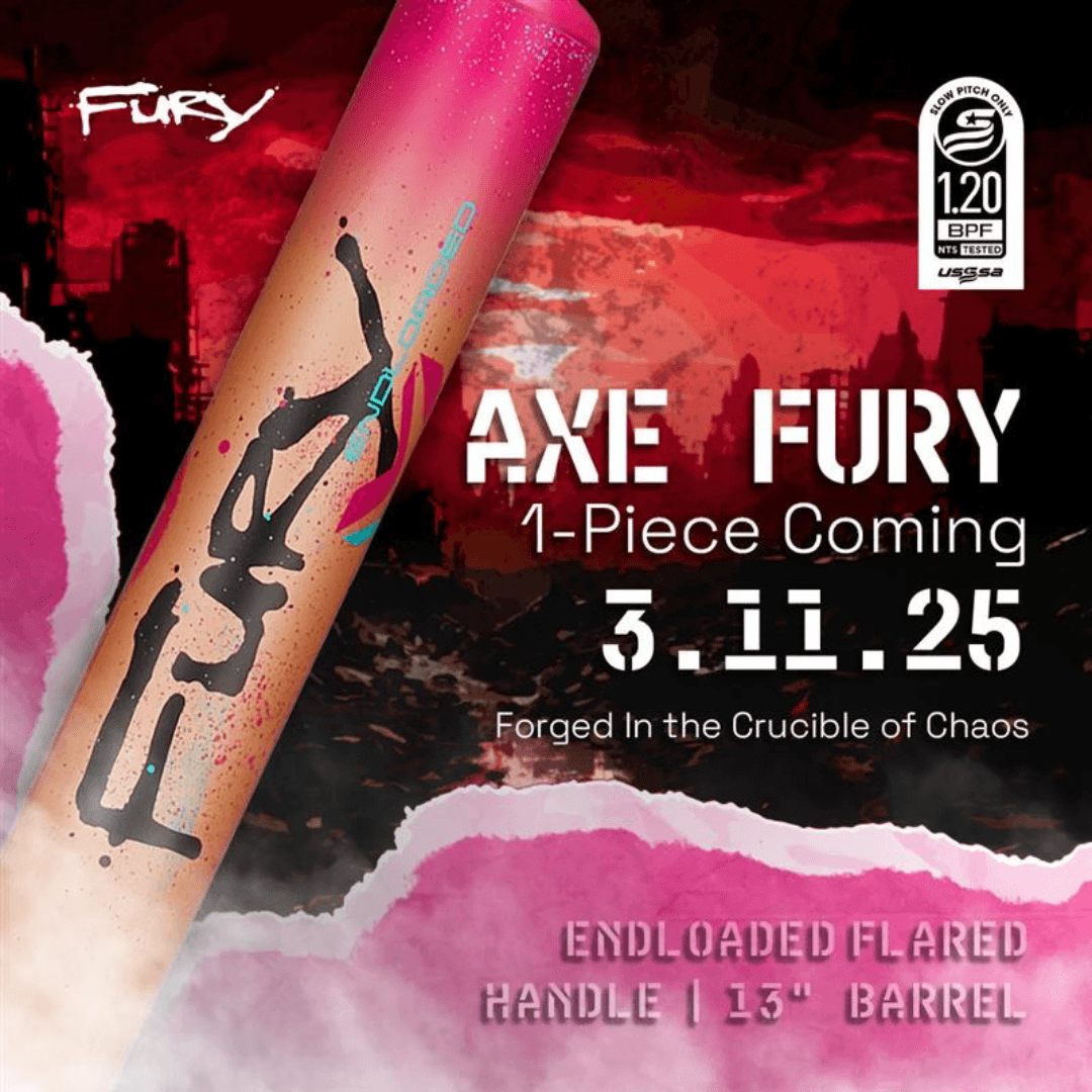 2025 Axe Fury 13" One-Piece Endload USSSA Slowpitch Softball Bat: L209P-E-FLR