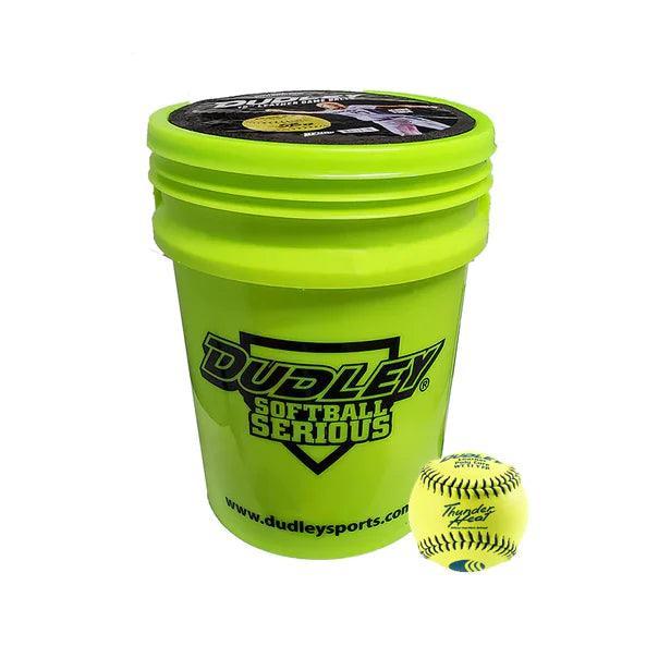 Dudley 11" USSSA Thunder Heat Fastpitch Softball 1Dozen Bucket 48072 HB Sports Inc.