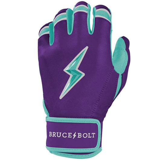 Bruce Bolt Ketel Marte Signature Series Short Cuff Batting Gloves: Purple/Teal