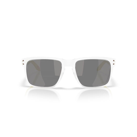 OAKLEY HOLBROOK Sunglasses Matte Clear: Prizm Black Polarized