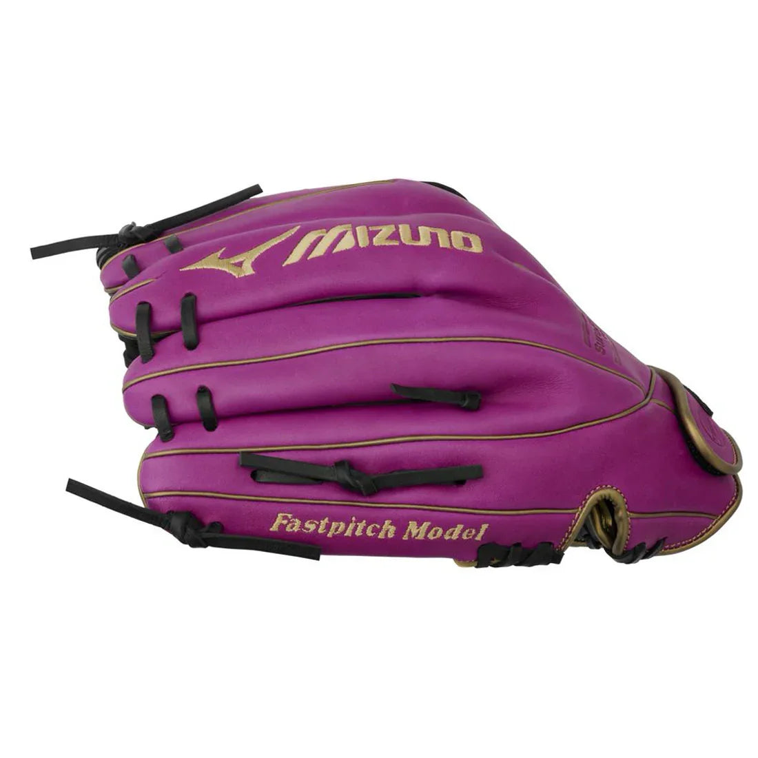 Purple and Black Girls Mizuno MVP Prime 12" Fastpitch Softball Glove: GMVP1200PF5