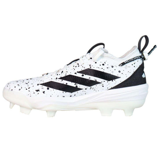 Adidas Adizero Impact 2.0 Shades TPU Baseball Cleat: White/Iridescent