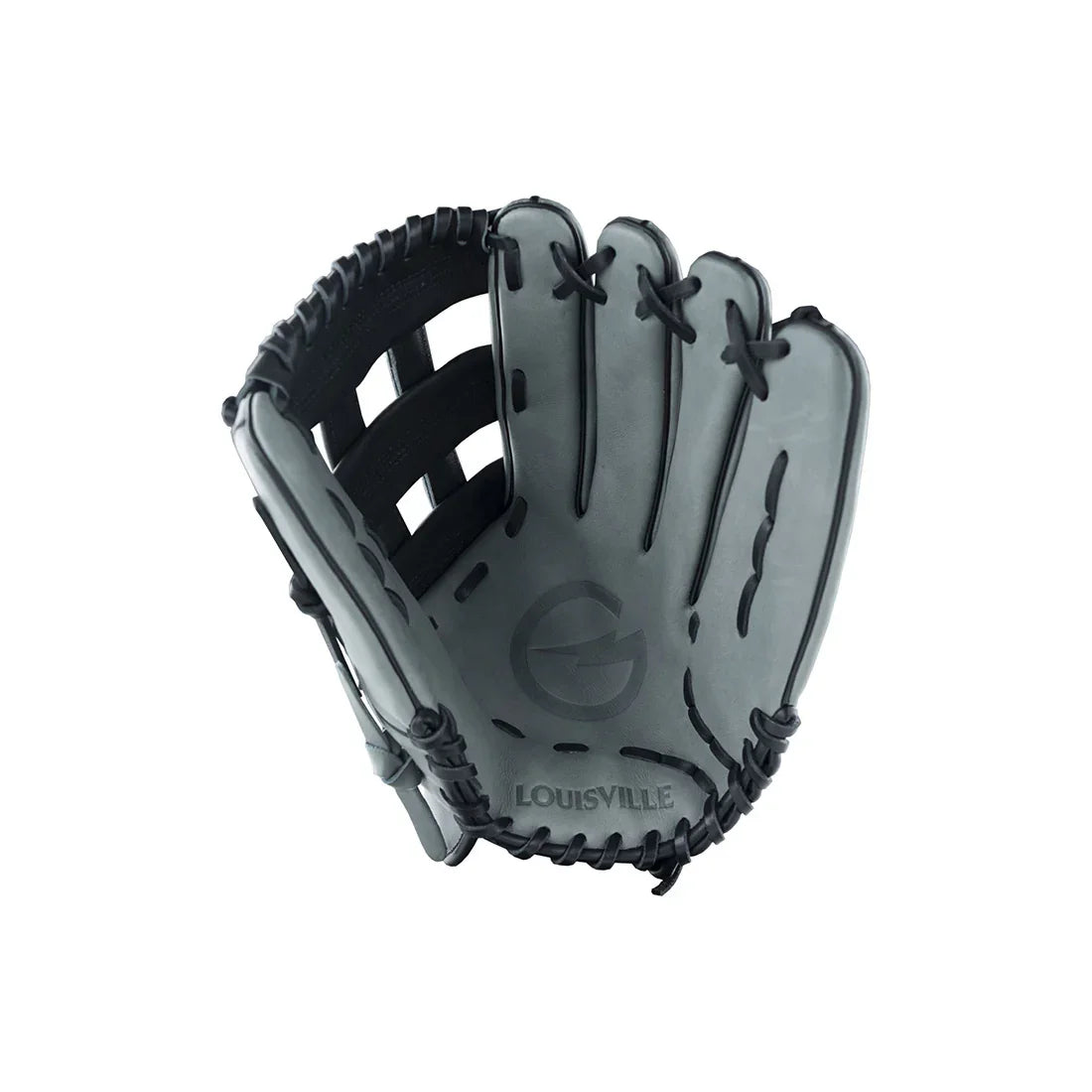 2025 Louisville Slugger Genesis Slowpitch Fielding Glove: Grey/Black