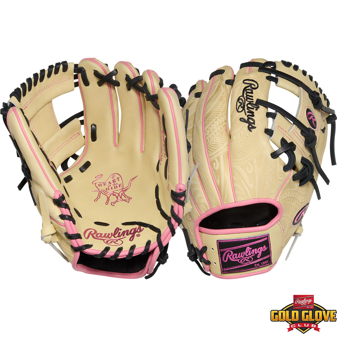 2025 Rawlings Heart of the Hide RGGC November 11.5" Infield Baseball Glove: PROR204-2CPB