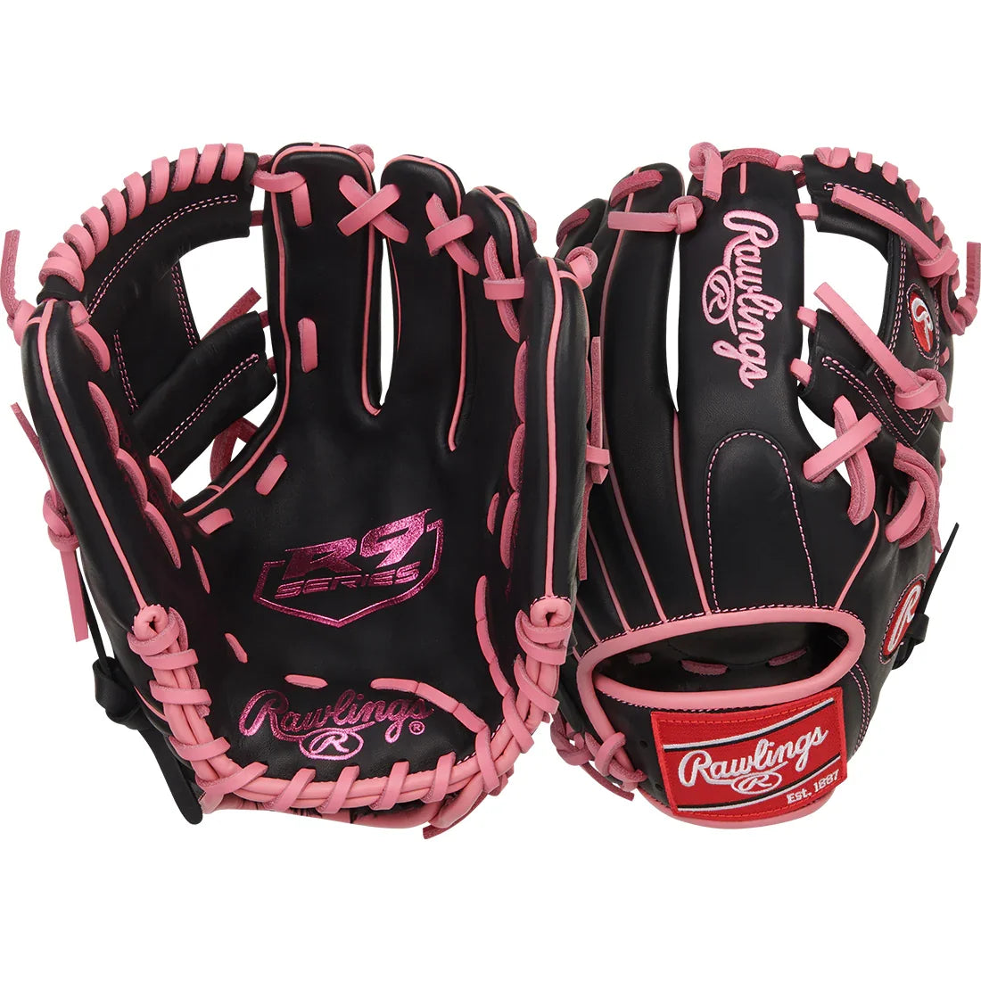 Rawlings R9 Series 11.5" Infield Baseball Glove: R9204-2BP