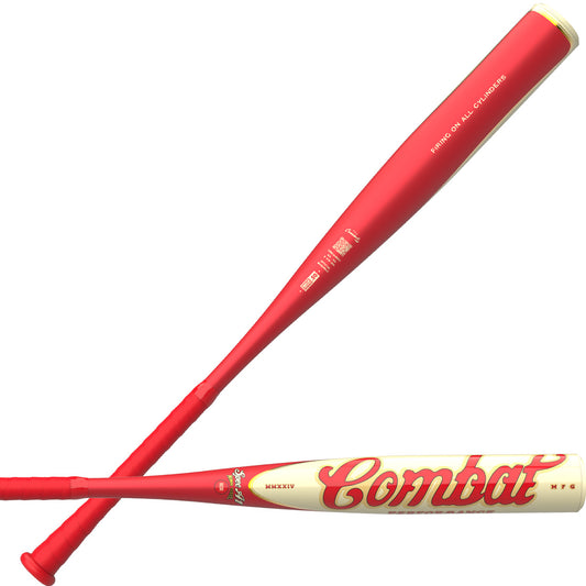 COMBAT MFG Spec A1 Red Rider BBCOR Baseball Bat: CBB7A1RR3