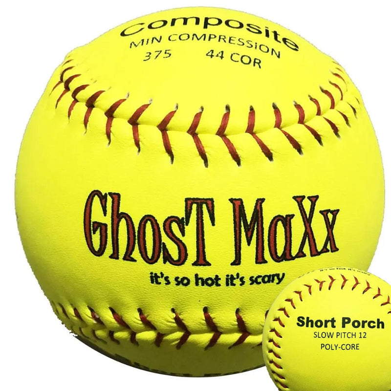Short Porch Ghost MAXX 44/375 Slowpitch Softball (Dozen) HB Sports Inc.