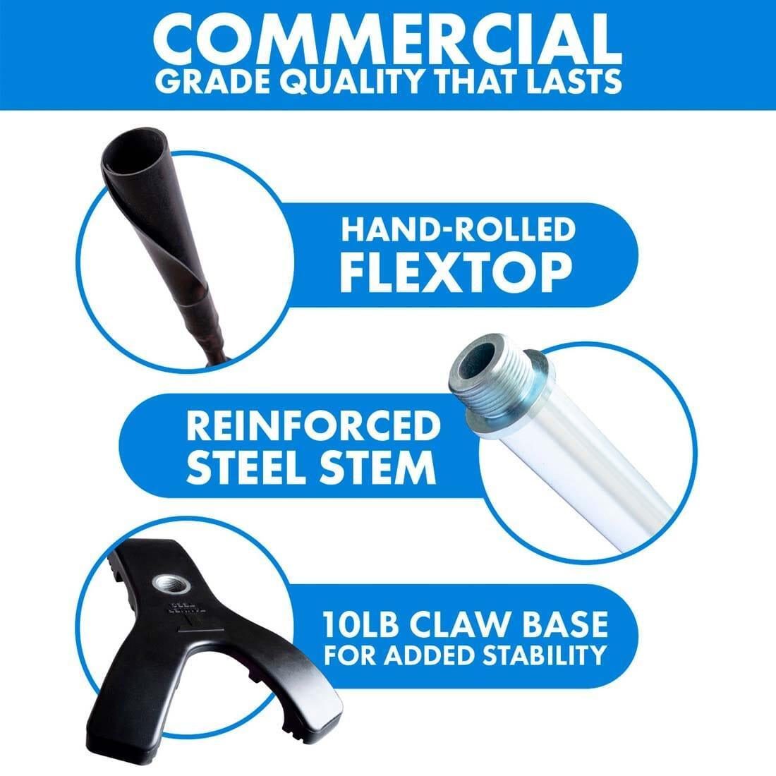 Tanner Tee Heavy 26"-43" Adjustable Batting Tee (Adult/Standard): HVT001