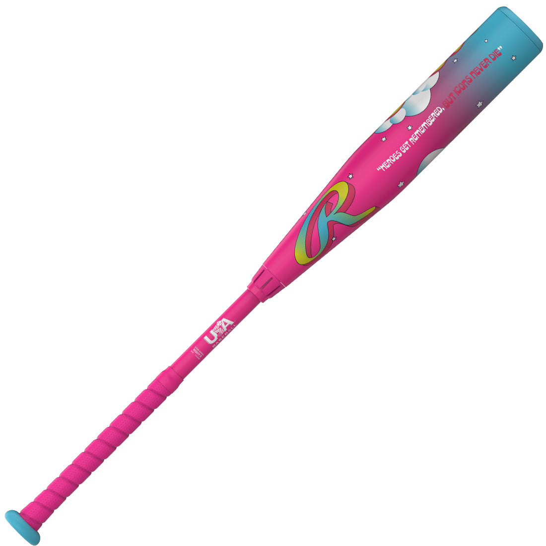 Rawlings Limited Edition Icon Fest 2 5/8" USA Baseball Bat: RUS6IFP10