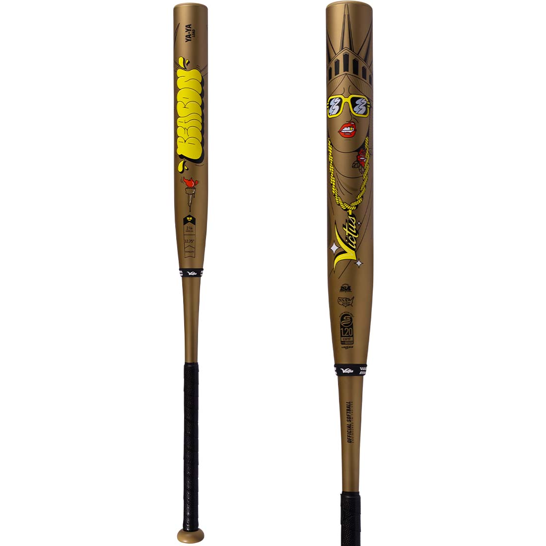 Batte De Softball Victus Vibes Everett Williams 34" 26 Oz USSSA Slowpitch - Neuve étiquette