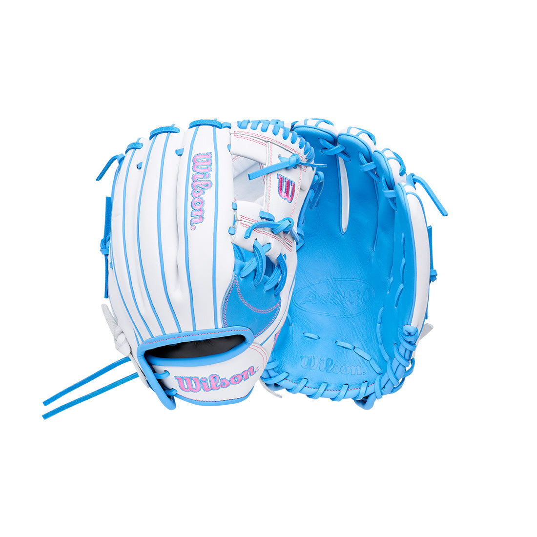 Wilson A1000 H12 glove with adjustable Drawstring Closure