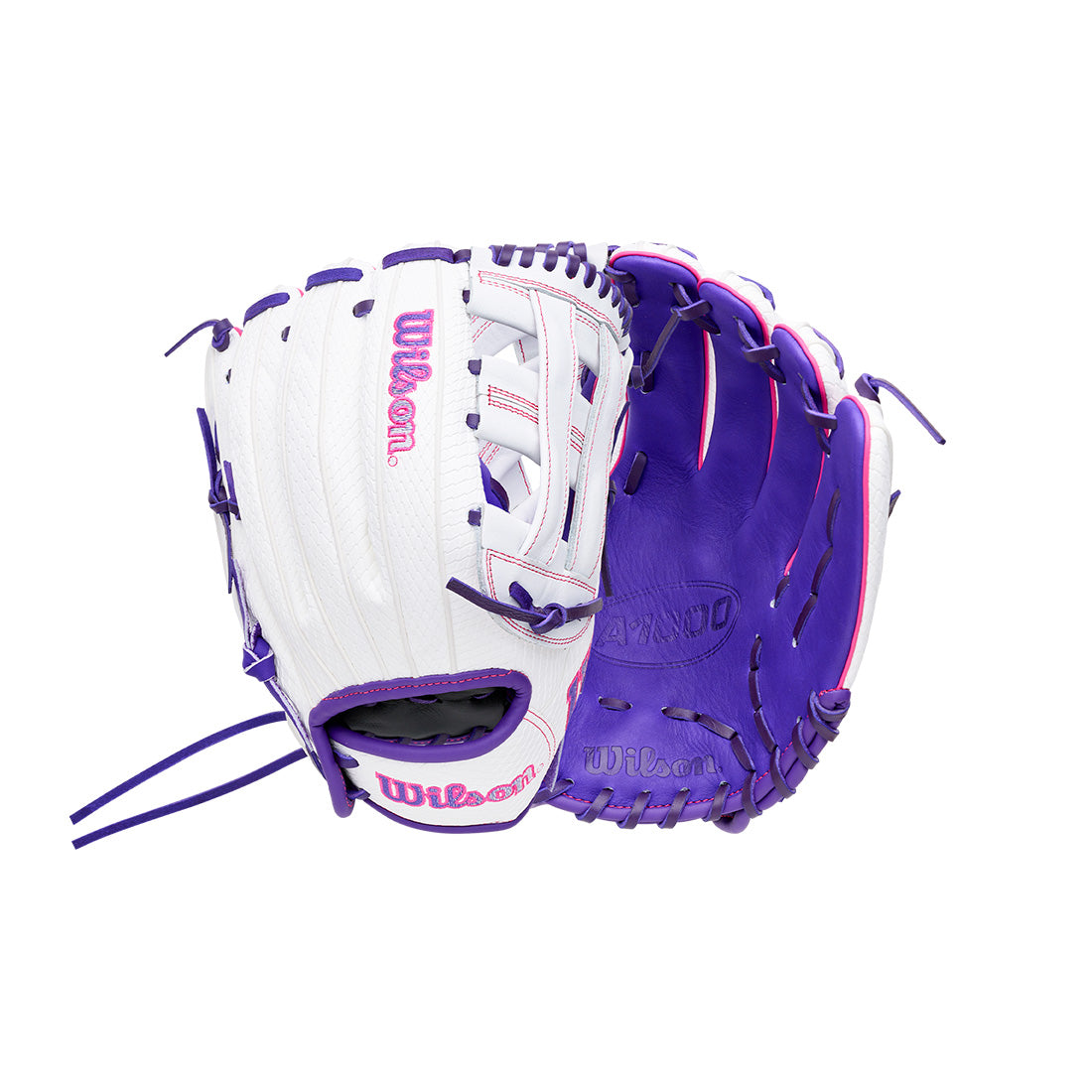 Wilson A1000 FP1712SS glove with adjustable Drawstring Closure