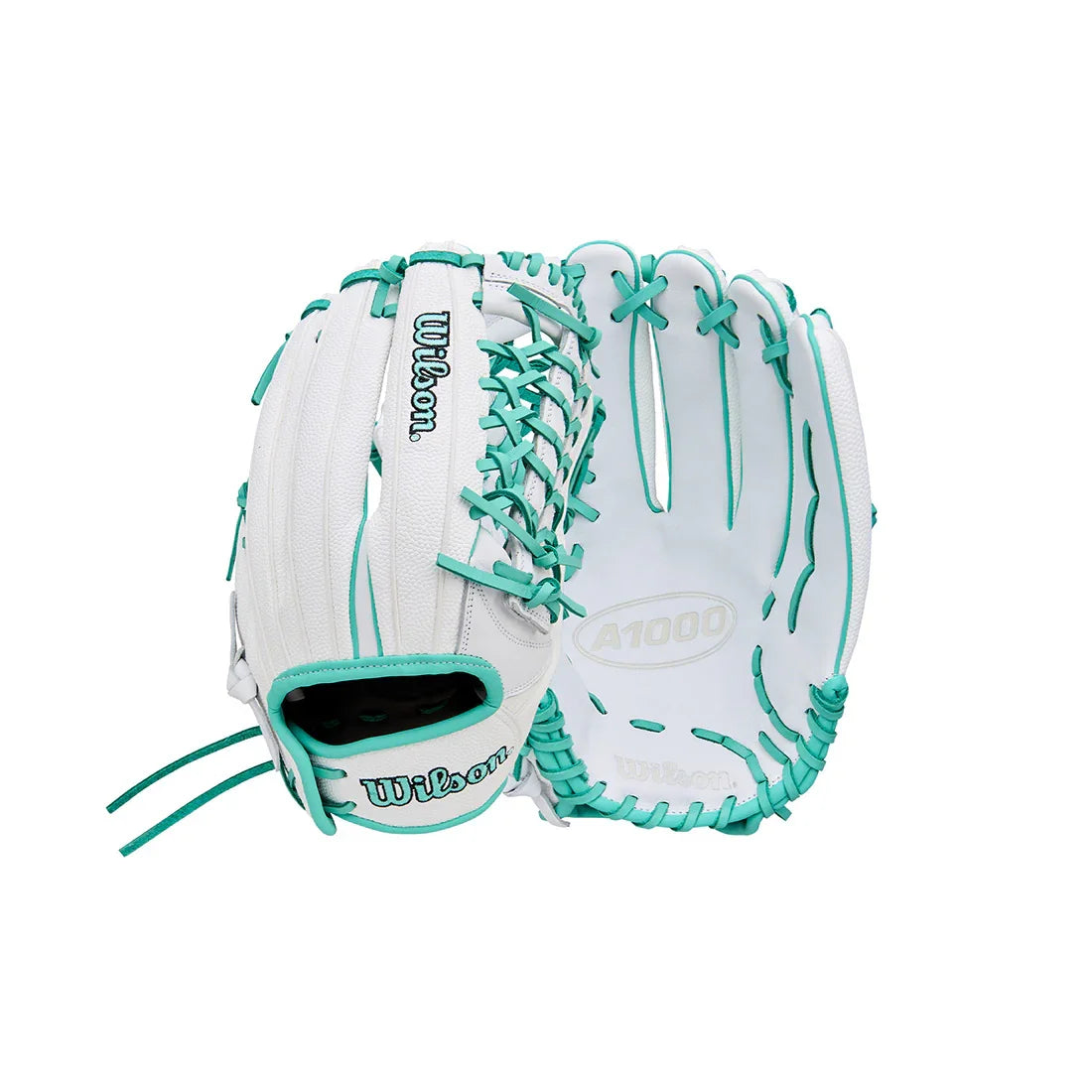 2026 Wilson A1000 T125 12.5" Outfield Fastpitch Glove: WBW103970125