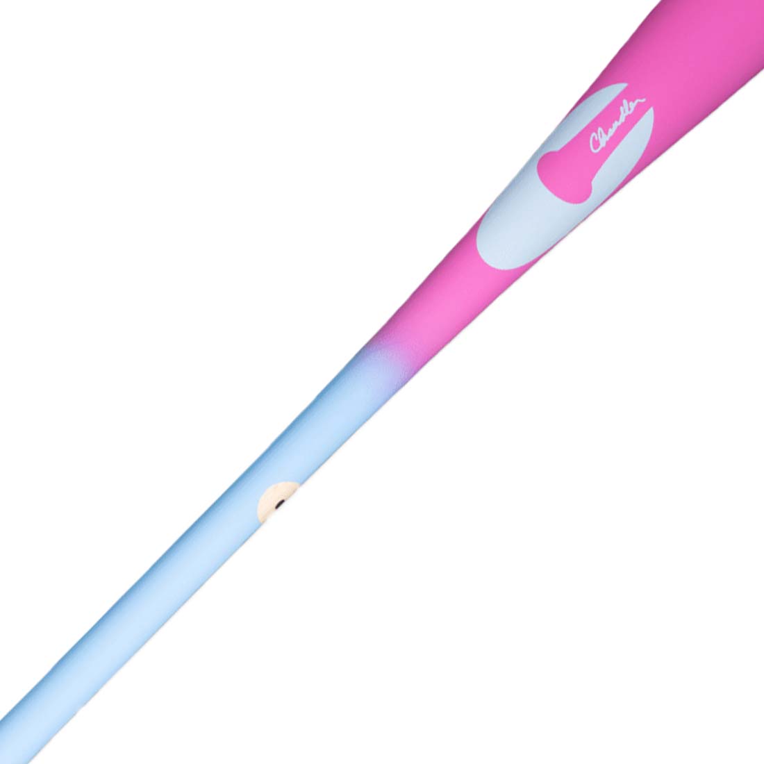 Chandler RA13M Youth long barrel profile close up larger hitting surface