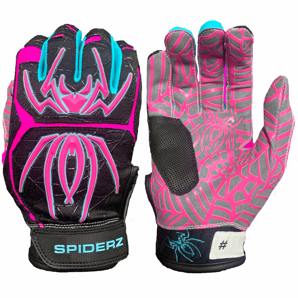 Spiderz batting gloves size chart sales