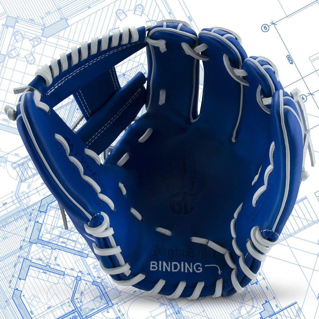 Shop the Marucci NightShift "The Blue Print" 44A2 11.75" Infield Baseball Glove: MFGNTSHFT-0102 at HeadbangerSports.Com