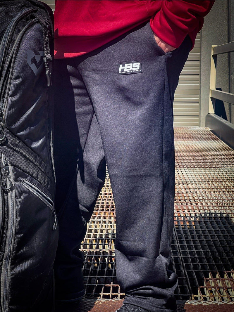 Headbanger Sports Performance Fleece Lined Sweatpants Black HB Sports Inc.
