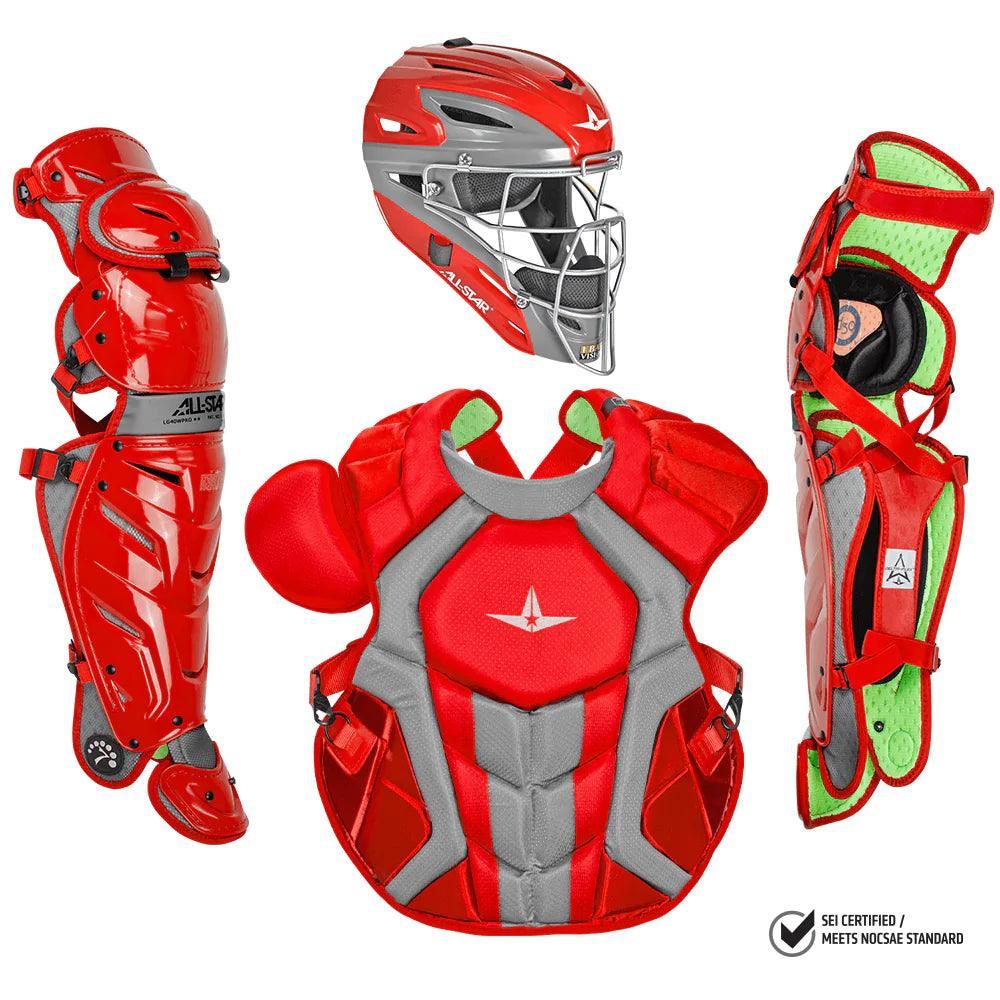 Shop the All-Star S7 AXIS (Adult) Catcher's Kit NOCSAE APPROVED: CKCCPRO1X at Headbanger Sports