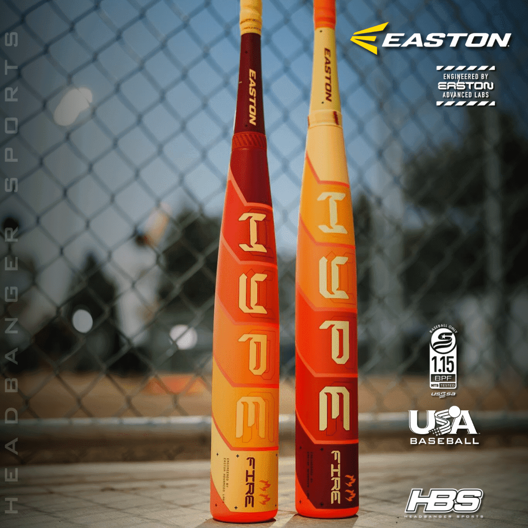 Introducing the 2025 Easton Hype Fire Baseball Bat: New and Improved ...