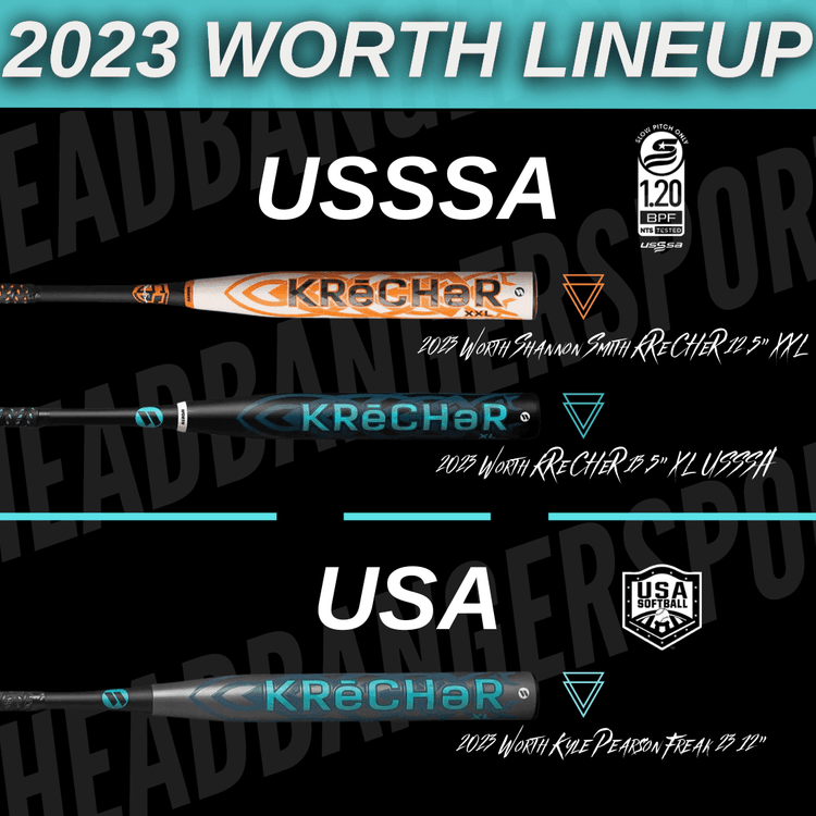 2023 Worth USA/USSSA Lineup! – HB Sports Inc.