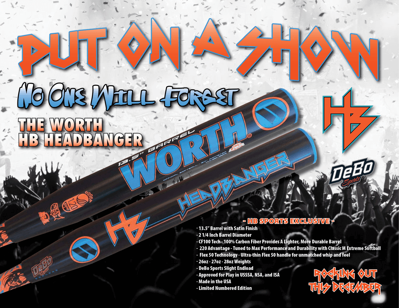 Worth HB Headbanger Exclusive Model
