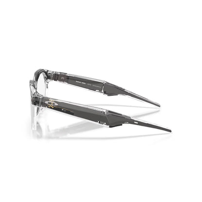 Oakley Meta HSTN Glasses: Transitions Grey / Transitions Lenses, Clear Frame