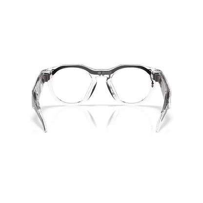 Oakley Meta HSTN Glasses: Transitions Grey / Transitions Lenses, Clear Frame