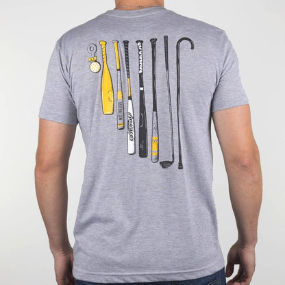 Baseballism Sticks Tee - Adult