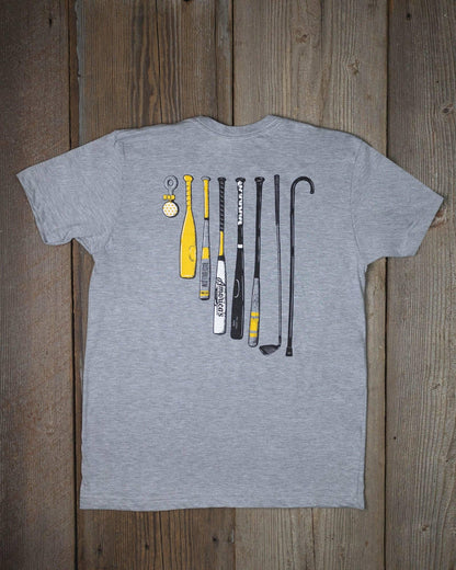 Baseballism Sticks Tee - Adult