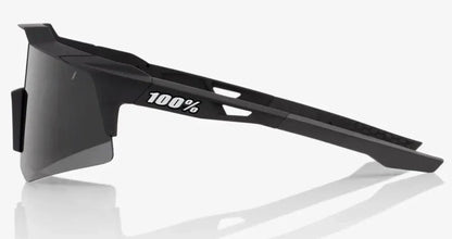 100% SPEEDCRAFT XS Soft Tact Black - Smoke Multilayer Mirror Lens