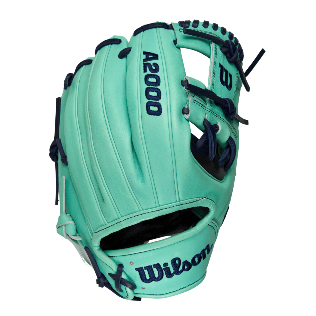 Wilson A2000 LE 1786 11.5" Infield Baseball Glove: Seafoam / Navy