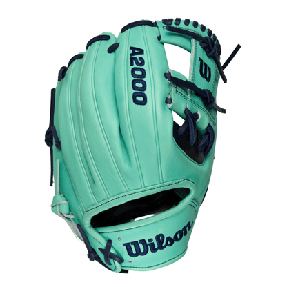 Wilson A2000 LE 1786 11.5" Infield Baseball Glove: Seafoam / Navy
