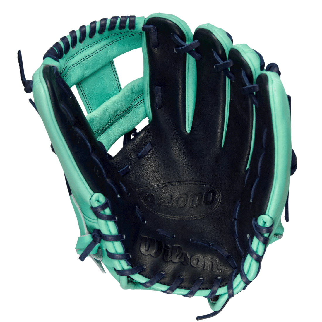 Wilson A2000 LE 1786 11.5" Infield Baseball Glove: Seafoam / Navy