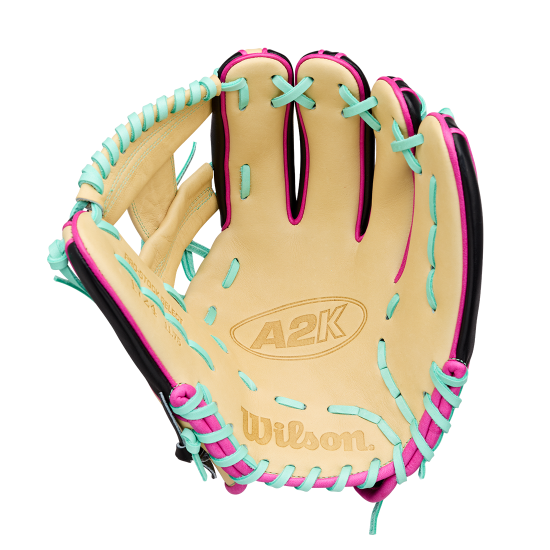 2027 Wilson A2K® 1724 11.75” Infield Baseball Glove: WBG0010201RT1175