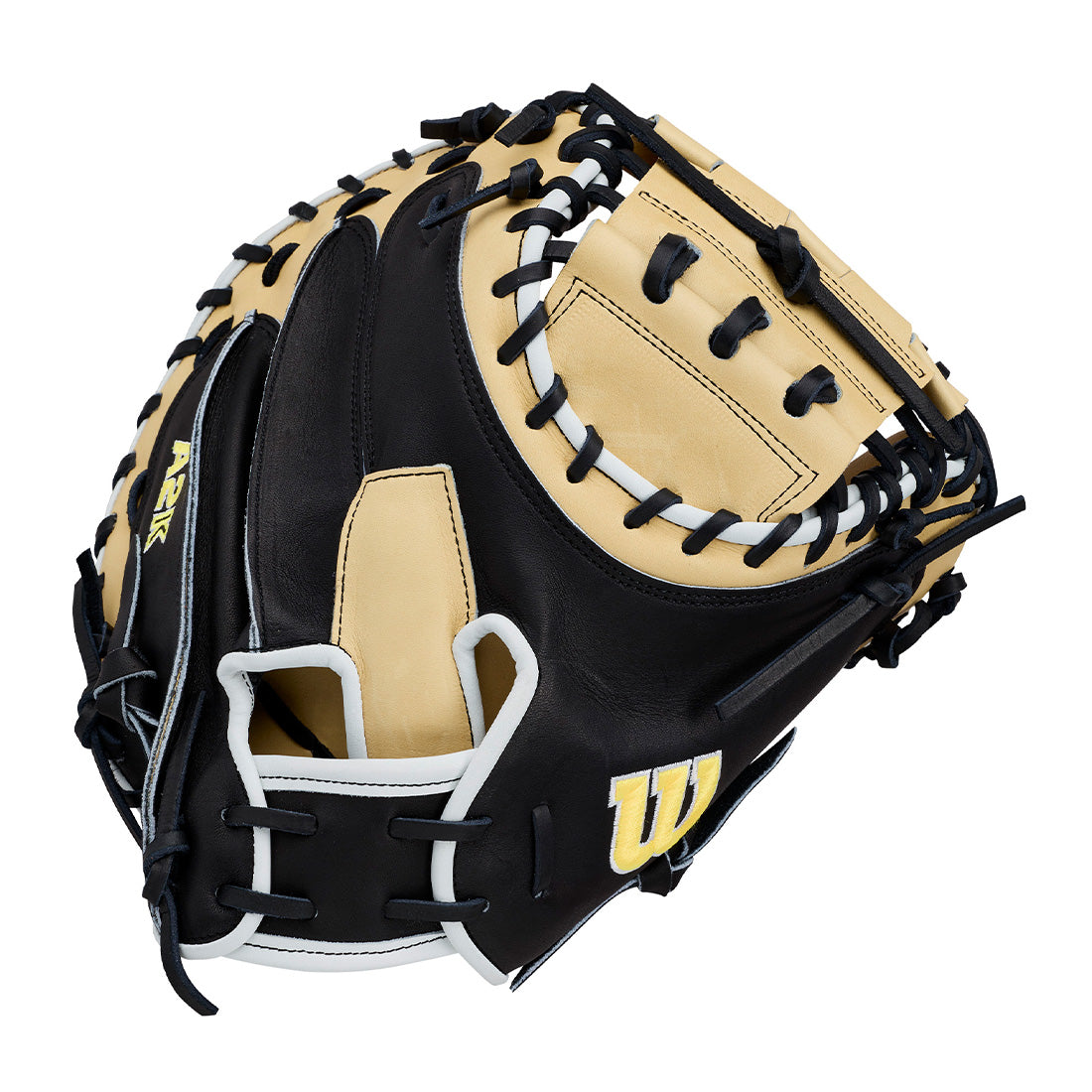 2027 Wilson A2K® 1734 34” Baseball Catcher’s Mitt: WBG10701RT34