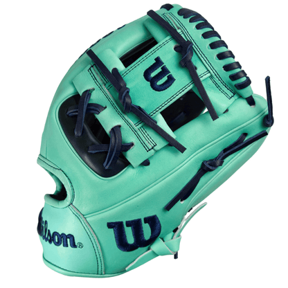 Wilson A2000 LE 1786 11.5" Infield Baseball Glove: Seafoam / Navy