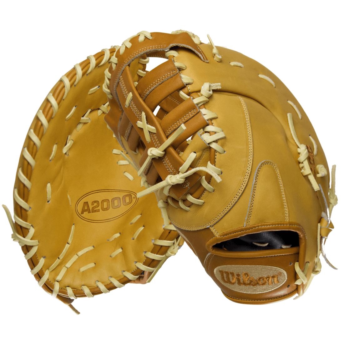 Wilson A2000 1679  LE 12.5" Baseball First Base Mitt: Tan / Saddle