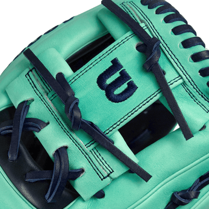 Wilson A2000 LE 1786 11.5" Infield Baseball Glove: Seafoam / Navy