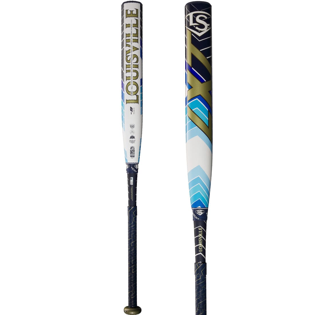 Louisville Slugger Genuine Mix Blue 34 Baseball Bat 