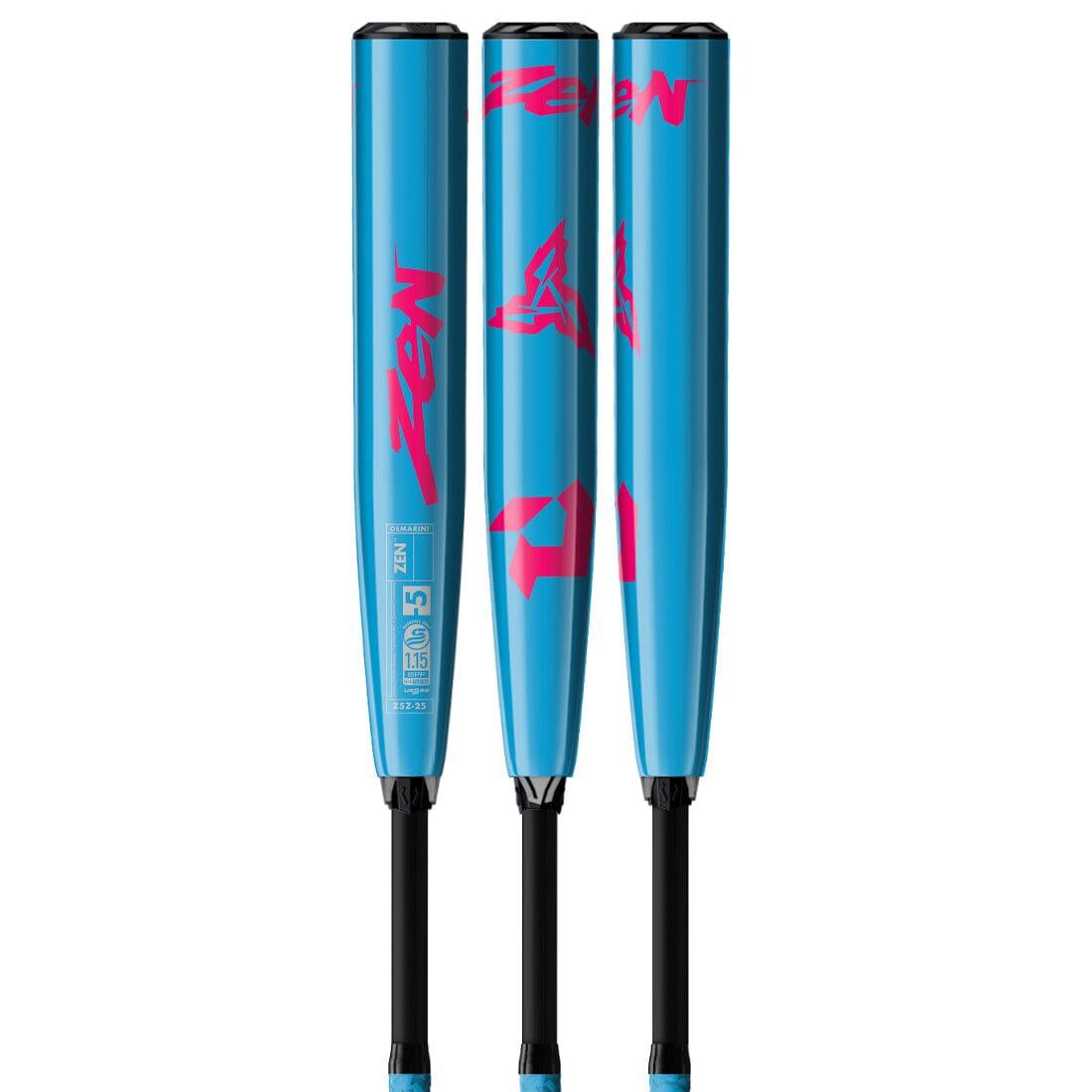 2025 DeMarini Zen Custom Blue & Pink Edition 2 3/4 USSSA Baseball Bat
