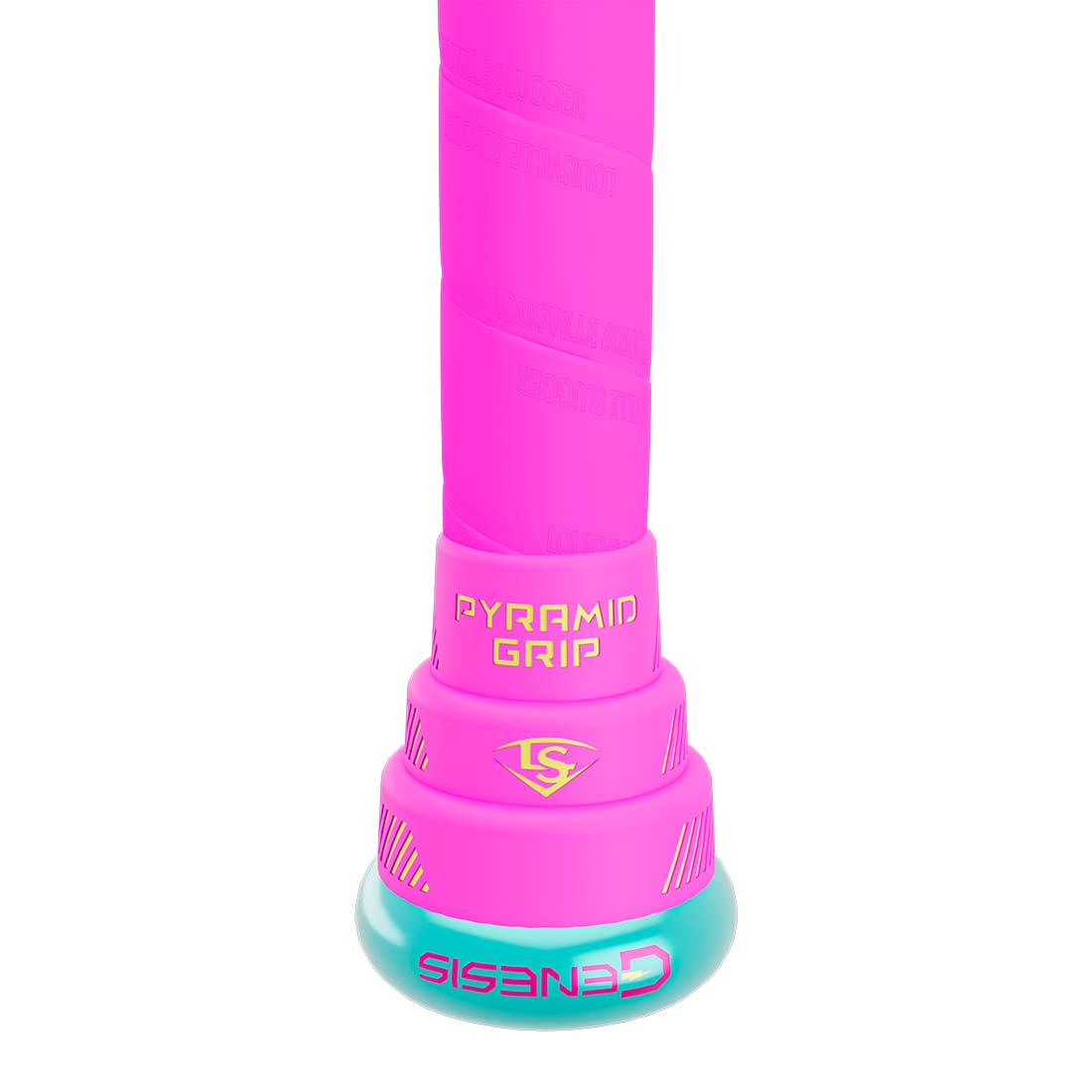 Genesis 2PC removable pyramid grip taper grip and handle detail