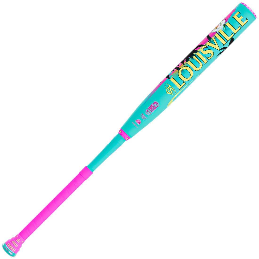 Louisville Slugger Genesis Scott Hartling barrel graphic close up 2026 Genesis 2PC