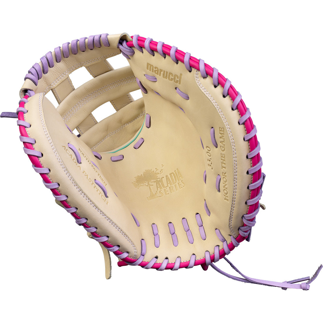 Marucci Acadia Fastpitch 230C2 33” Catcher’s Mitt: MFG4ACFP230C2-C/LP