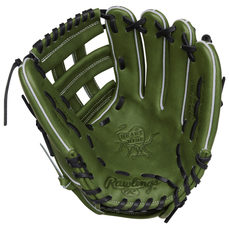 Rawlings Heart of the Hide 12.25" Military Green Baseball Glove RPROK