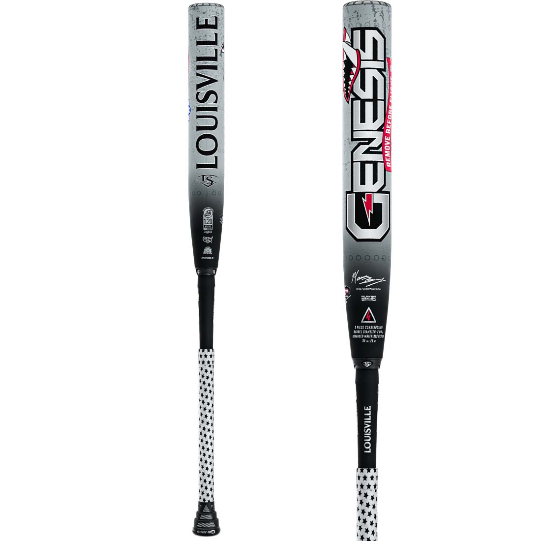2026 Louisville Slugger Genesis Matt Brady 2PC USSSA slowpitch bat 12 inch barrel .75 oz maxload