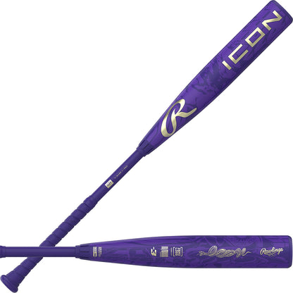 2027 Rawlings Icon (-3) BBCOR Baseball Bat: RBB7I3