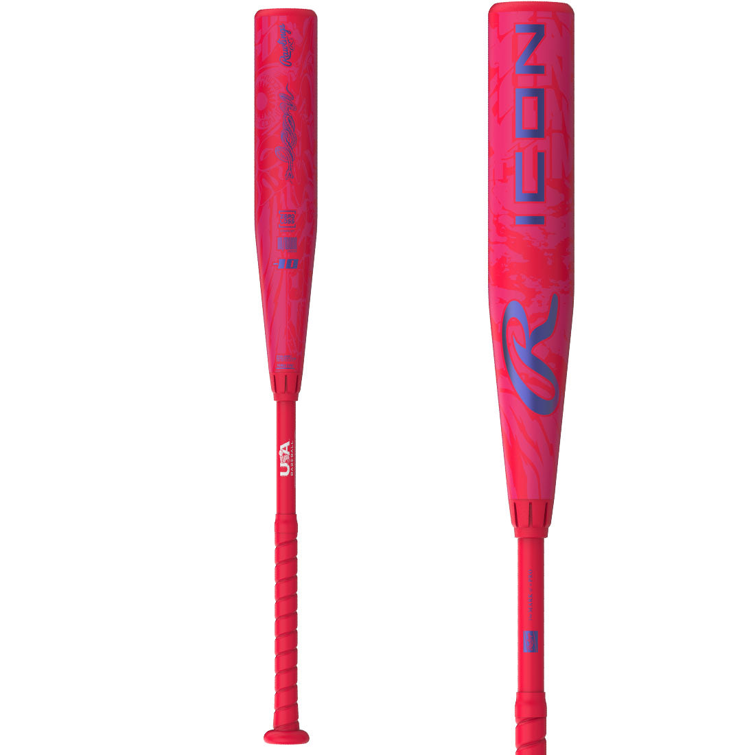 2027 Rawlings Icon 2 5/8" USA Baseball Bat