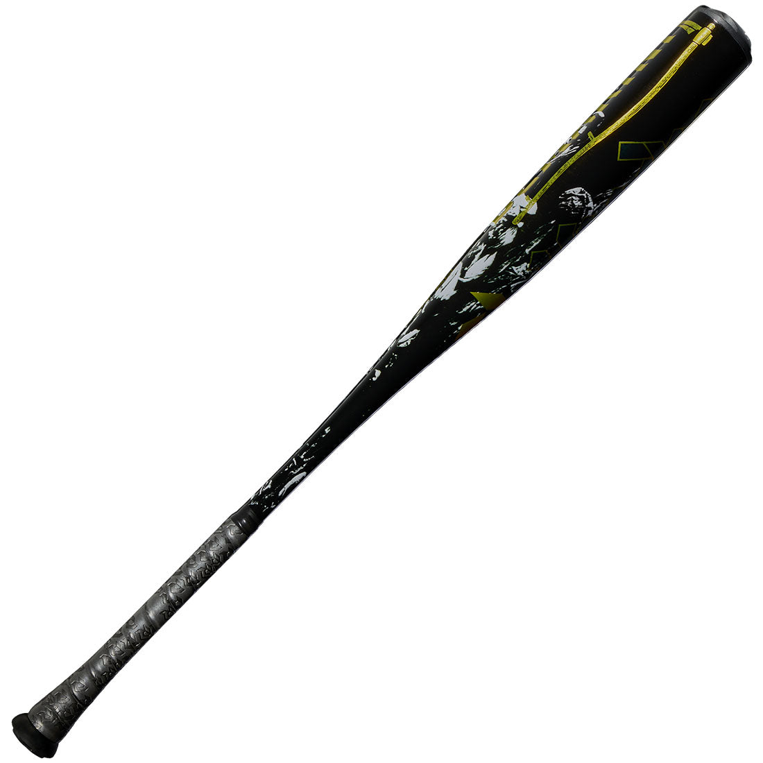 Side barrel profile on the 2027 DeMarini Voodoo One BBCOR (-3) Baseball Bat on a white background